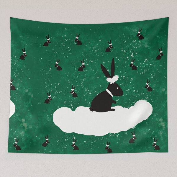 Item preview, Black rabbit designed and sold by Xatutik.art.