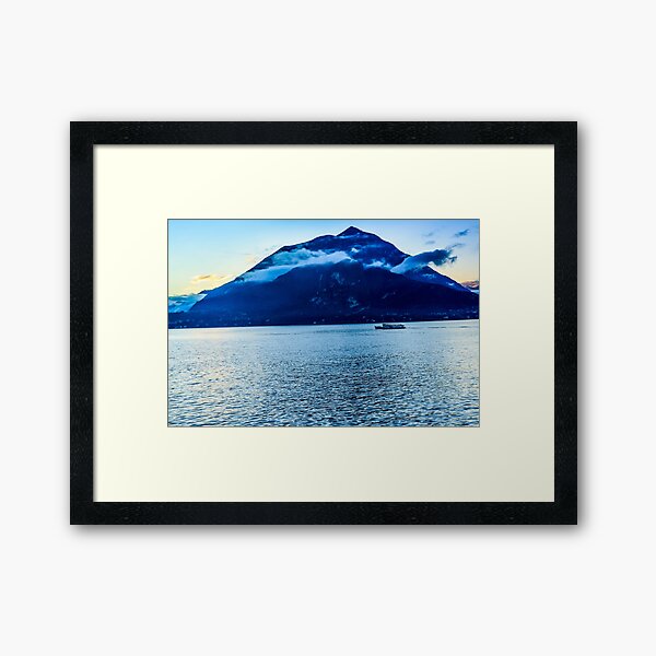 Lake Como Italy Framed Art Print