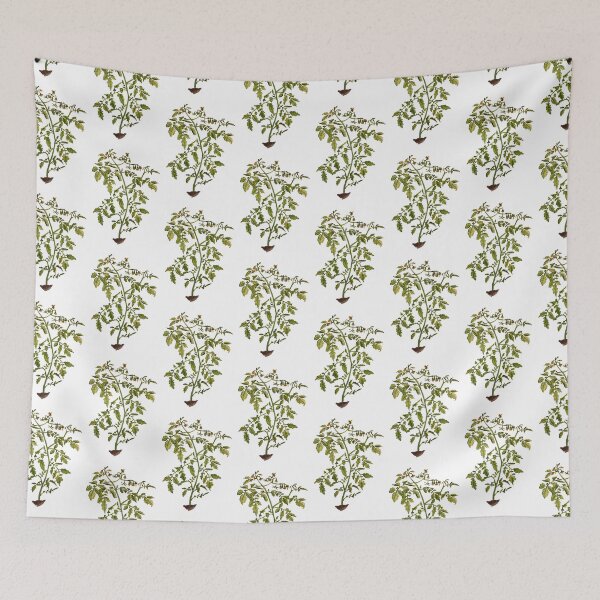 Item preview, Bush Tomato Plant (Solanum lycopersicum)  designed and sold by CherrytreeLeaf.