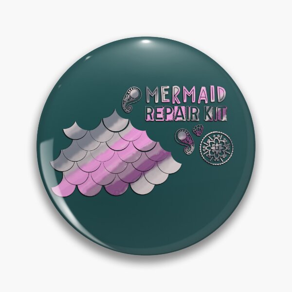 Item preview, Mermaid Repair Kit - Fishscale and Paisley Swimwear Mersona Gear designed and sold by LochNestFarm.