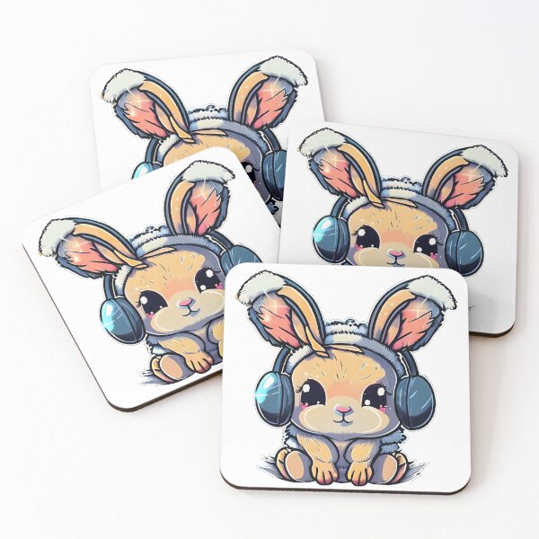 Item preview, Conejito con orejeras designed and sold by Tuko Designs.