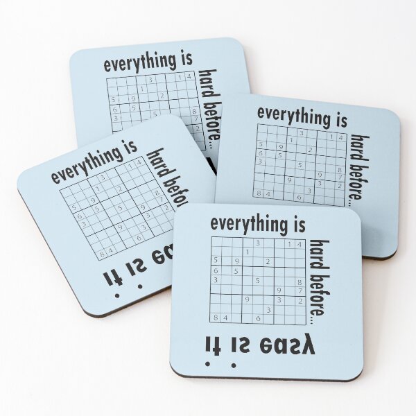 Item preview, Every thing is hard before It is eawy ,Sudoku designed and sold by olafekry.