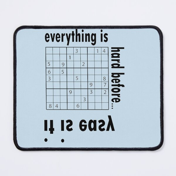 Item preview, Every thing is hard before It is eawy ,Sudoku designed and sold by olafekry.