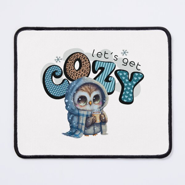 Item preview, Cozy Winter Owl designed and sold by HappyLifeCreate.