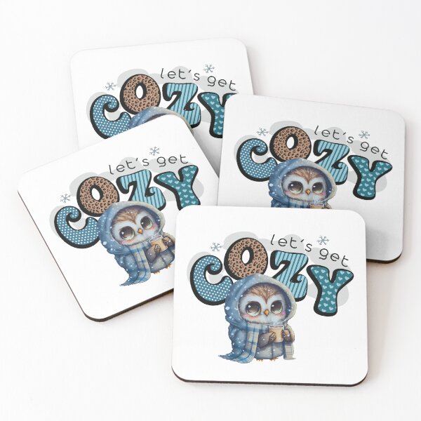 Item preview, Cozy Winter Owl  designed and sold by HappyLifeCreate.