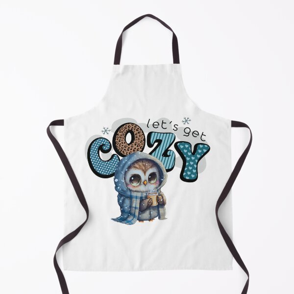Item preview, Cozy Winter Owl designed and sold by HappyLifeCreate.