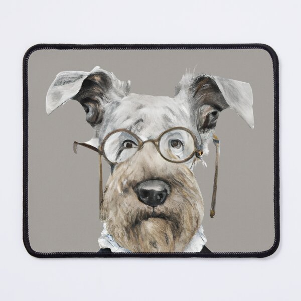 Item preview, Scottish Terrier dog portrait, Scottish terrier gentleman dog, Illustrated Scottish Terrier art for Scotty owners and lovers designed and sold by Artsareus.
