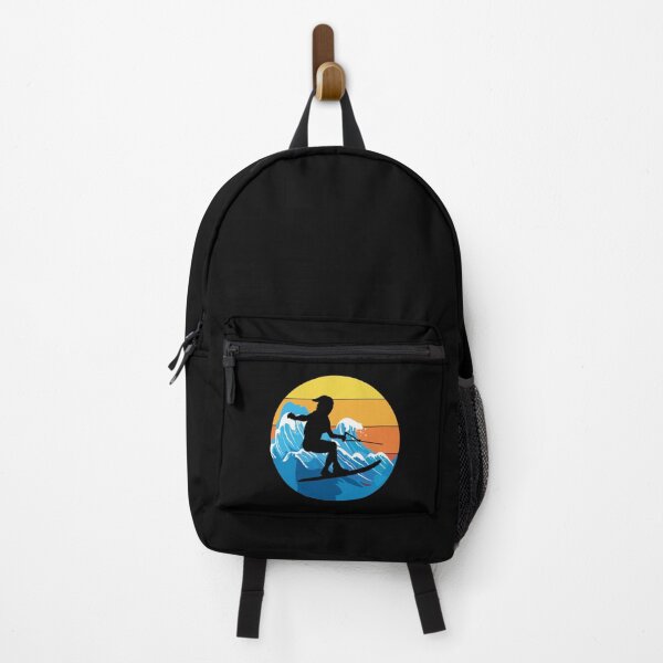 Item preview, Vintage Retro Water Skiing Ski designed and sold by TastefulTees.