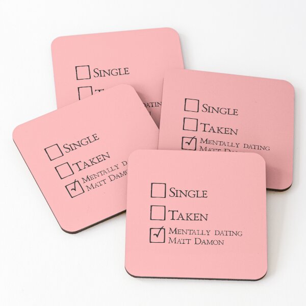 Item preview, Mentally dating Matt Damon designed and sold by keilamariadesig.