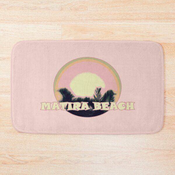 Item preview, Matira Beach Palm Trees and Typography - Bora Bora - French Polynesia - South Pacific - text low placement 1 of 6 designed and sold by Beachy.
