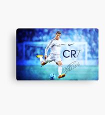 Cristiano Ronaldo sign Metal Print