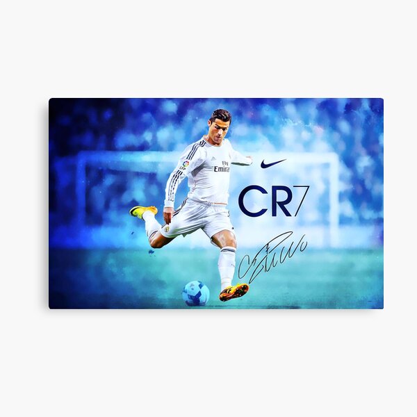 Cristiano Ronaldo Zeichen Leinwanddruck