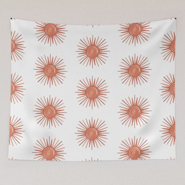 Item preview, Boho Retro Sun designed and sold by MFGB-Creations.