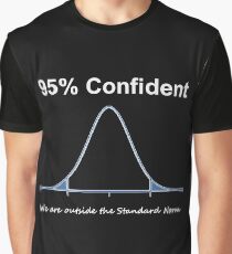 95% Confident Graphic T-Shirt