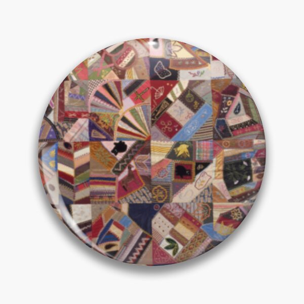 Item preview, 1850 Crazy Quilt designed and sold by BlueSpecsStudio.