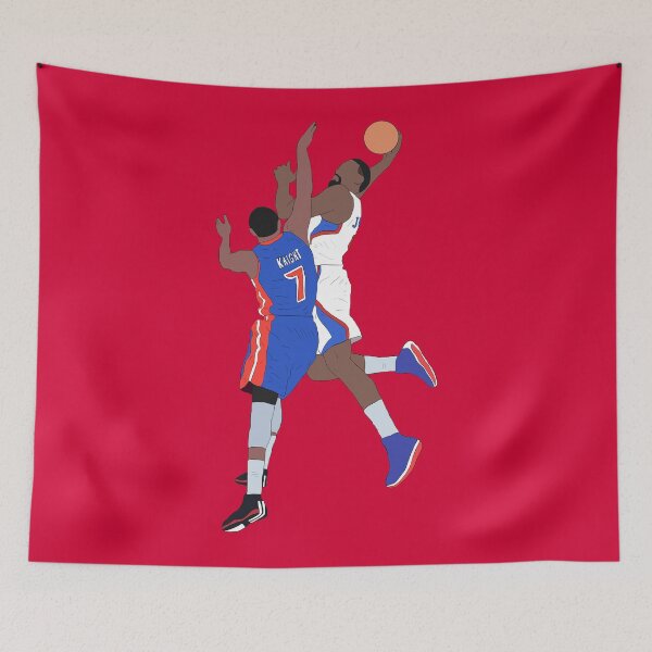 Item preview, DeAndre Jordan Dunk On Brandon Knight designed and sold by RatTrapTees.