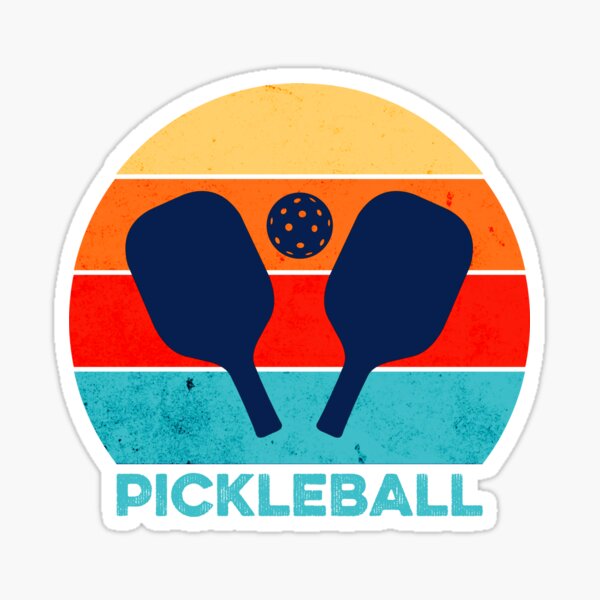 Vista previa del artículo con la obra «Paleta de pickleball vintage», diseñado y vendido por SupMicArt.