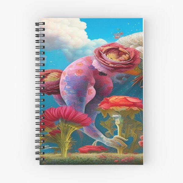 Item preview, Abstraction illustrative rosery Colorful hippie style Splash Flowers Imagination of dream  桜 world art bloomcore designed and sold by ValleyDream.