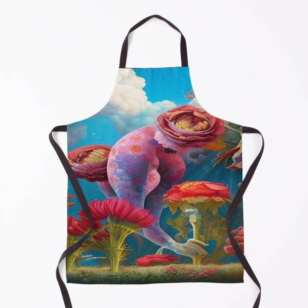 Item preview, Abstraction illustrative rosery Colorful hippie style Splash Flowers Imagination of dream 桜 world art bloomcore designed and sold by ValleyDream.