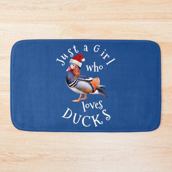 Item preview, Just a Girl Who Loves Ducks Santa Christmas Duck Gifts for Girls designed and sold by NUMAcreations.