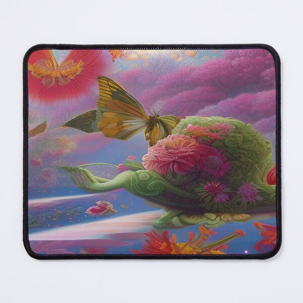 Item preview, Abstraction illustrative rosery Colorful hippie style Splash Flowers Imagination of dream  桜 world art bloomcore designed and sold by ValleyDream.