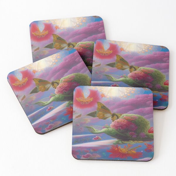 Item preview, Abstraction illustrative rosery Colorful hippie style Splash Flowers Imagination of dream  桜 world art bloomcore designed and sold by ValleyDream.
