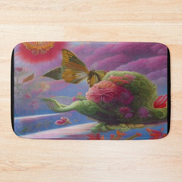 Item preview, Abstraction illustrative rosery Colorful hippie style Splash Flowers Imagination of dream  桜 world art bloomcore designed and sold by ValleyDream.