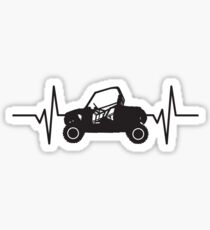 Heartbeat / Pulse - Polaris RZR-570 UTV Sticker