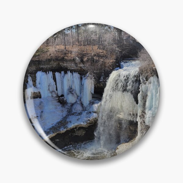 Item preview, Minnehaha Falls Frozen designed and sold by Cynthia Markey.