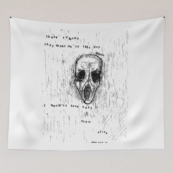 Item preview, Buried alive spooky horror designed and sold by Hekkoto.