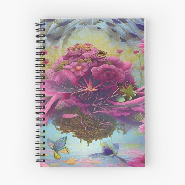 Item preview, Abstraction illustrative rosery Colorful hippie style Splash Flowers Imagination of dream  桜 world art bloomcore designed and sold by ValleyDream.