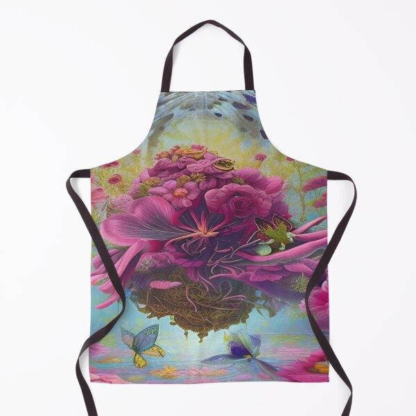Item preview, Abstraction illustrative rosery Colorful hippie style Splash Flowers Imagination of dream 桜 world art bloomcore designed and sold by ValleyDream.