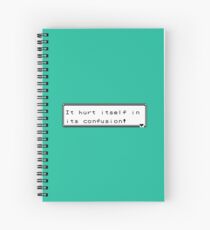 Pokémon - "Il s'est blessé dans sa confusion!" Cahier à spirale
