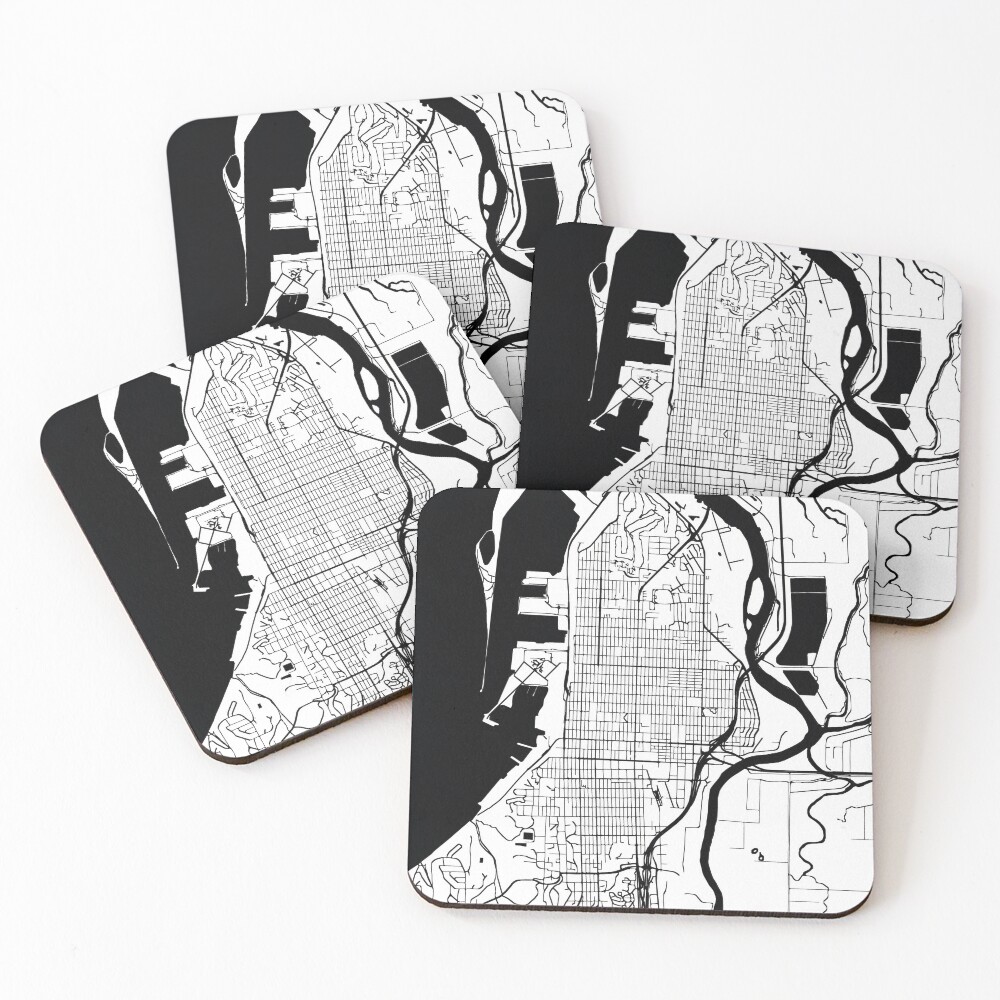 Artikel-Vorschau von Untersetzer (4er Set), designt und verkauft von InkistPrints.