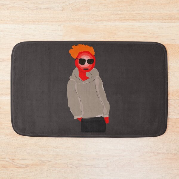 Item preview, Chill Red Guy in a hoodie designed and sold by Usagicollection.