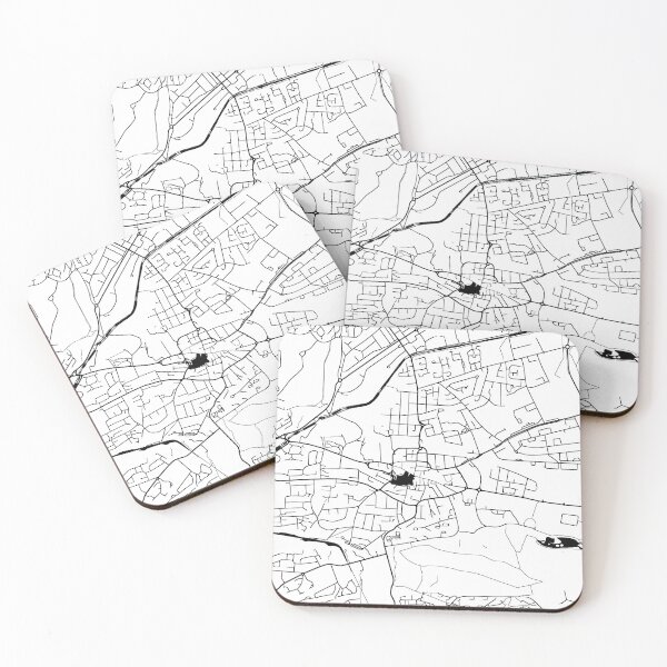 Item preview, Falkirk, Scotland Street Map designed and sold by InkistPrints.
