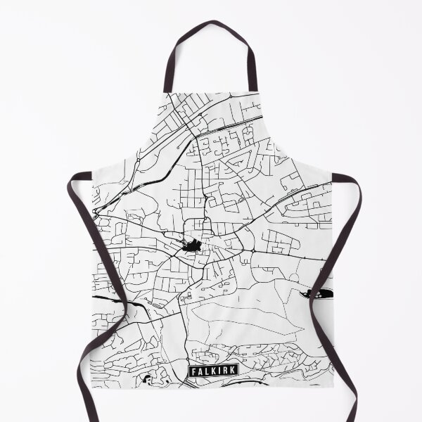 Item preview, Falkirk, Scotland Street Map designed and sold by InkistPrints.