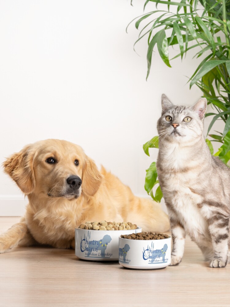 Alternate view of Country Charm Cobberdogs Pet Bowl