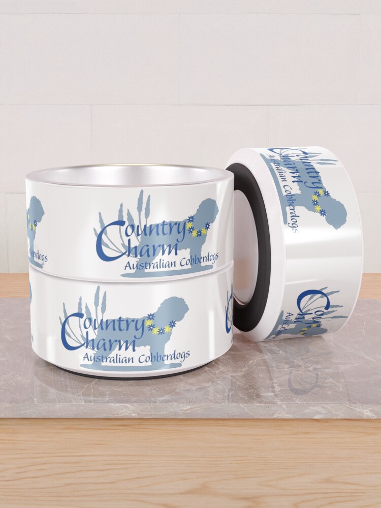 Alternate view of Country Charm Cobberdogs Pet Bowl