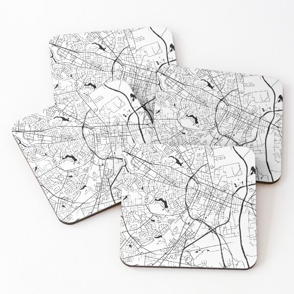 Item preview, Fayetteville, North Carolina Street Map designed and sold by InkistPrints.
