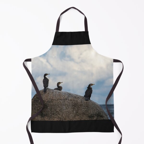 Item preview, Cormorants on a rock by the sea designed and sold by Claudia-Evans.