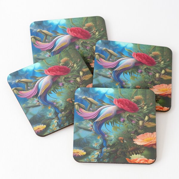 Item preview, Abstraction illustrative rosery Colorful hippie style Splash Flowers Imagination of dream  桜 world art bloomcore designed and sold by ValleyDream.