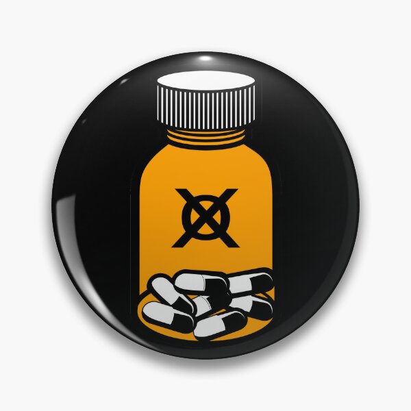 Item preview, Marble Hornets Pill Bottle (Orange) designed and sold by havensea.