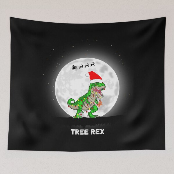 Item preview, Tree Rex Xmas Lights Dinosaur christmas designed and sold by Ibu83.