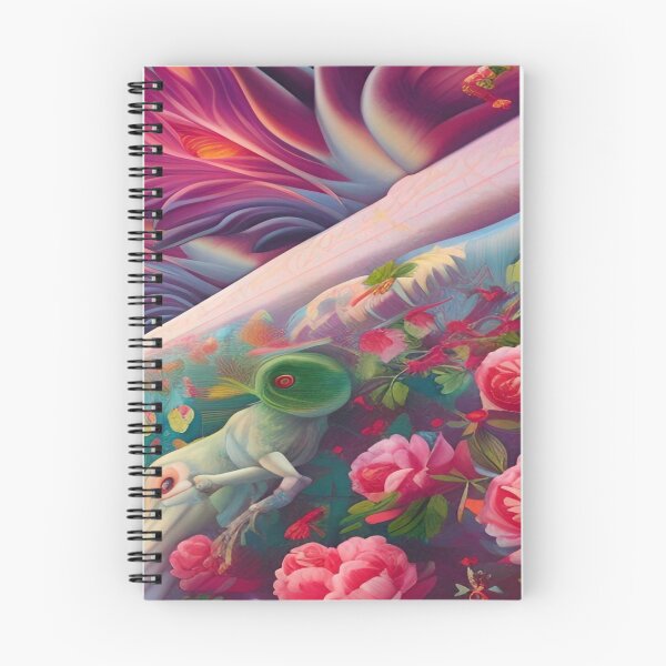 Item preview, Abstraction illustrative rosery Colorful hippie style Splash Flowers Imagination of dream  桜 world art bloomcore designed and sold by ValleyDream.