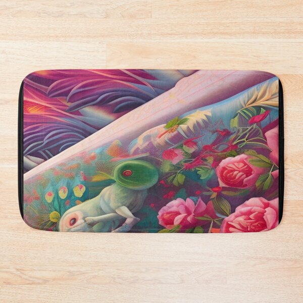 Item preview, Abstraction illustrative rosery Colorful hippie style Splash Flowers Imagination of dream  桜 world art bloomcore designed and sold by ValleyDream.