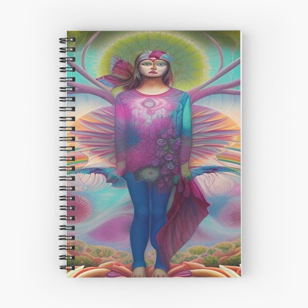 Item preview, Abstraction illustrative rosery Colorful hippie style Splash Flowers Imagination of dream  桜 world art bloomcore designed and sold by ValleyDream.