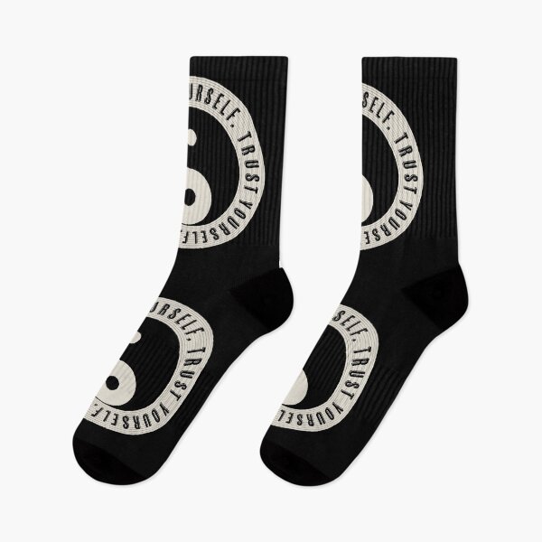 Item preview, Be Yourself Trust Yourself Love Yourself Yin Yang Text and Symbol designed and sold by SleepingInCo.