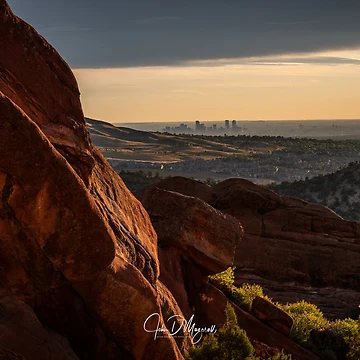 Artwork thumbnail, Red Rocks Colorado by John Mazerall