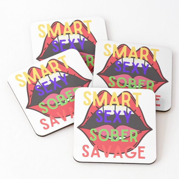 Item preview, Smart Sexy Sober Savage  designed and sold by ABDFRTRENDS ⭐⭐⭐⭐⭐.